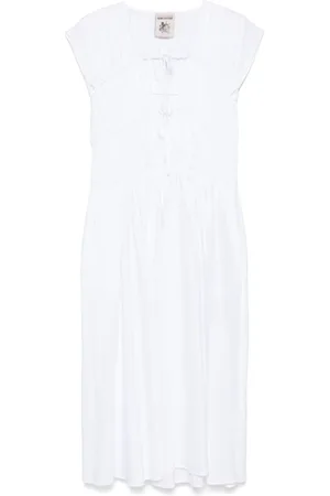SEMICOUTURE Mujer, Vestidos, Blanco, Talla: S