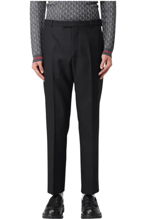 Gucci Hombre, Pantalones, Negro, Talla: L