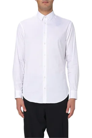 Giorgio Armani Hombre, Camisas, Blanco, Talla: L
