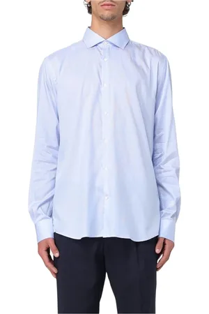 BROOKSFIELD Hombre, Camisas, Azul, Talla: 3XL