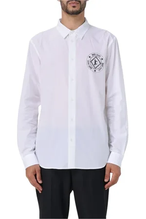 Roberto Cavalli Hombre, Camisas, Blanco, Talla: M