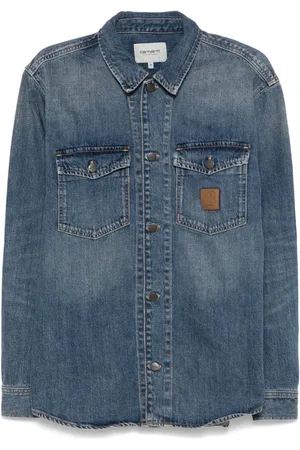 Carhartt Hombre, Camisas, Azul, Talla: M