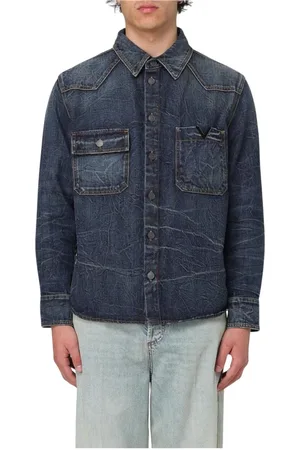 VALENTINO Hombre, Camisas, Azul, Talla: M