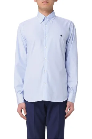 BROOKSFIELD Hombre, Camisas, Azul, Talla: XL