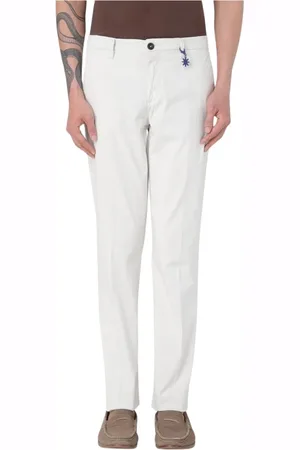Manuel Ritz Hombre, Pantalones, Blanco, Talla: M