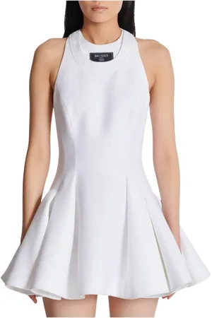 Balmain Mujer, Vestidos, Blanco, Talla: M