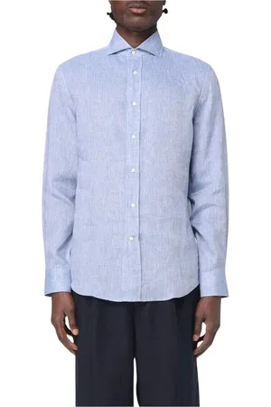 Brunello Cucinelli Hombre, Camisas, Azul, Talla: M