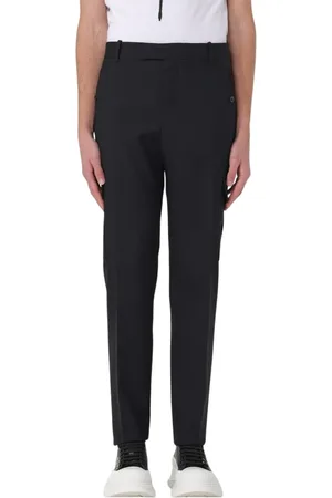 Alexander McQueen Hombre, Pantalones, Negro, Talla: M