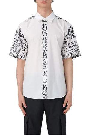 VERSACE Hombre, Camisas, Blanco, Talla: M