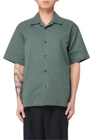 Jil Sander Hombre, Camisas, Verde, Talla: L
