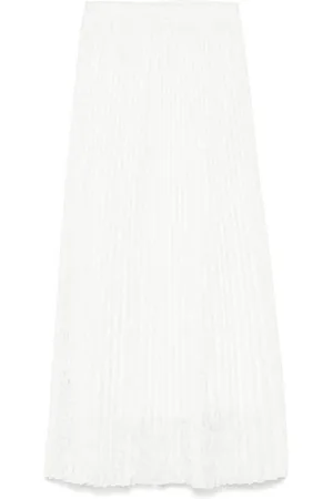ERMANNO SCERVINO Mujer, Faldas, Blanco, Talla: 2XS