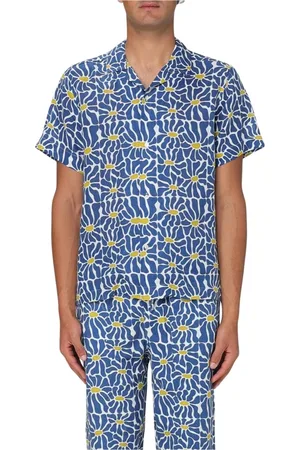 PENINSULA Hombre, Camisas, Azul, Talla: L