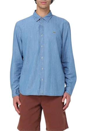 Lacoste Hombre, Camisas, Azul, Talla: L