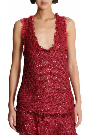 Balmain Mujer, Camisetas, Rosa, Talla: M