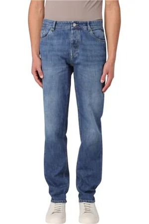 Brunello Cucinelli Hombre, Vaqueros, Azul, Talla: L