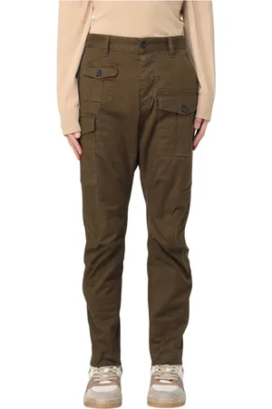 Dsquared2 Hombre, Pantalones, Verde, Talla: XL