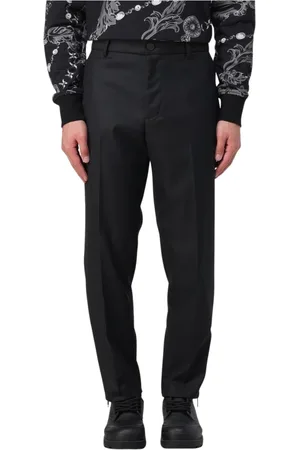 VERSACE Hombre, Pantalones, Negro, Talla: L