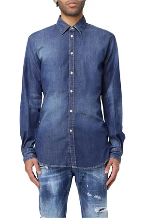 Dsquared2 Hombre, Camisas, Azul, Talla: M