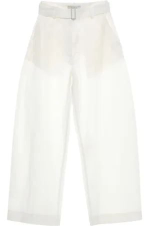 STUDIO NICHOLSON Mujer, Pantalones, Blanco, Talla: M