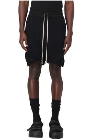 Rick Owens Hombre, Pantalones cortos, Negro, Talla: L