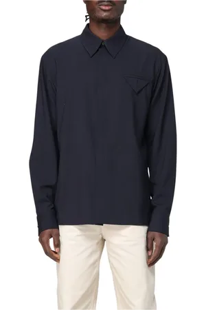 Bottega Veneta Hombre, Camisas, Azul, Talla: L