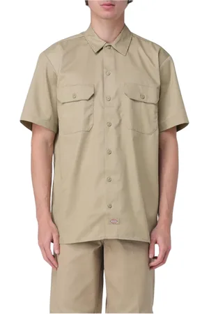 Dickies Hombre, Camisas, Verde, Talla: S