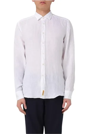 B.D.BAGGIES Hombre, Camisas, Blanco, Talla: 2XL