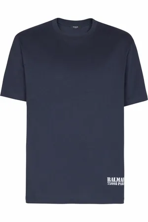 Balmain Hombre, Camisetas, Azul, Talla: XS