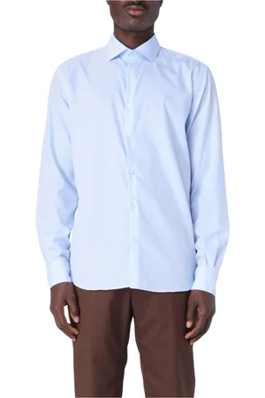 BROOKSFIELD Hombre, Camisas, Azul, Talla: 3XL