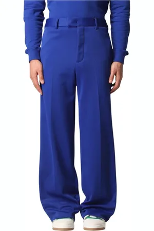 Msgm Hombre, Pantalones, Azul, Talla: M