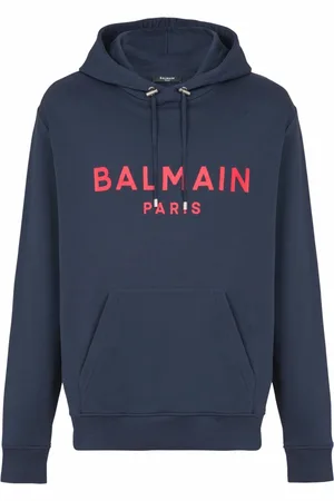 Balmain Hombre, Sudaderas, Azul, Talla: XL