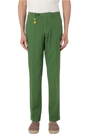 Manuel Ritz Hombre, Pantalones, Verde, Talla: XL
