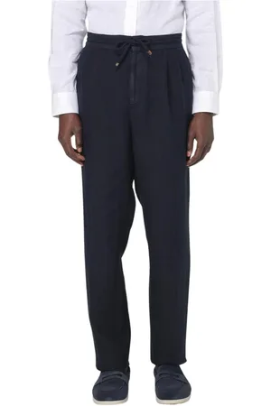 Brunello Cucinelli Hombre, Pantalones, Azul, Talla: L