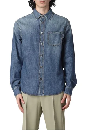 Bottega Veneta Hombre, Camisas, Azul, Talla: S