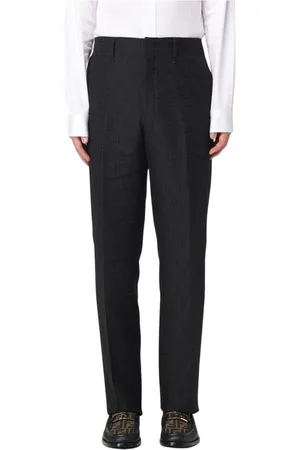 Fendi Hombre, Pantalones, Negro, Talla: M