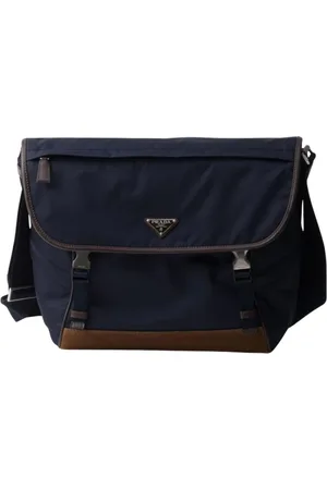 Prada Hombre, Bolsos, Azul, Talla: ONE Size
