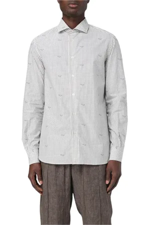Emporio Armani Hombre, Camisas, Gris, Talla: XL