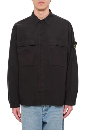 Stone Island Hombre, Chaquetas, Negro, Talla: M