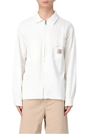 Carhartt Hombre, Chaquetas, Blanco, Talla: L