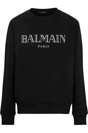 Balmain Hombre, Sudaderas, Negro, Talla: M