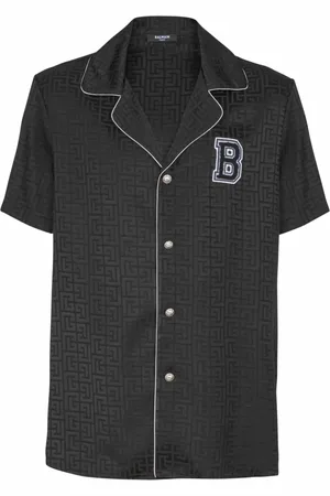 Balmain Hombre, Camisas, Negro, Talla: 2XL