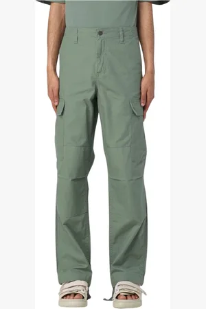 Carhartt Hombre, Pantalones, Verde, Talla: W31