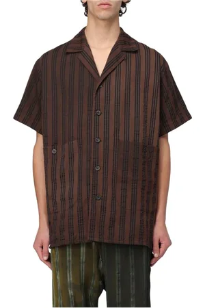 UMA WANG Hombre, Camisas, Marrón, Talla: M