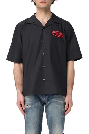 Diesel Hombre, Camisas, Negro, Talla: S