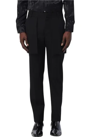 Alexander McQueen Hombre, Pantalones, Negro, Talla: M