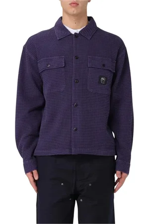 Brain Dead Hombre, Camisas, Azul, Talla: M