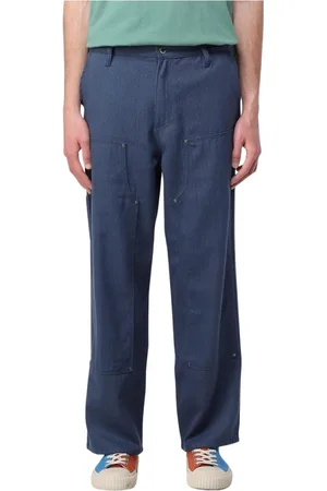 Brain Dead Hombre, Pantalones, Azul, Talla: L