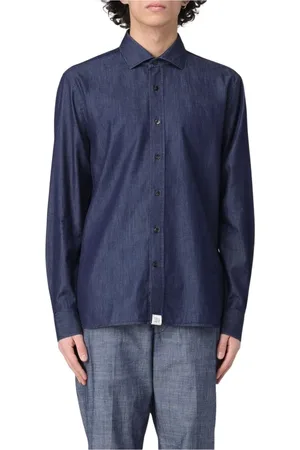 Peuterey Hombre, Camisas, Azul, Talla: L