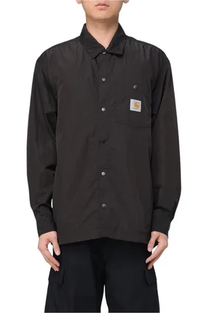 Carhartt Hombre, Camisas, Negro, Talla: S
