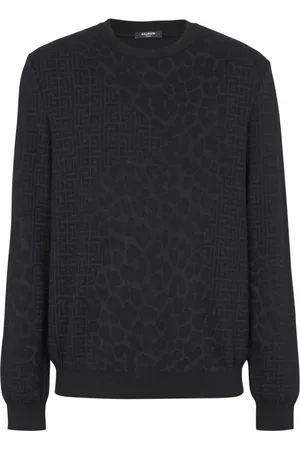 Balmain Hombre, Jerseys, Negro, Talla: L